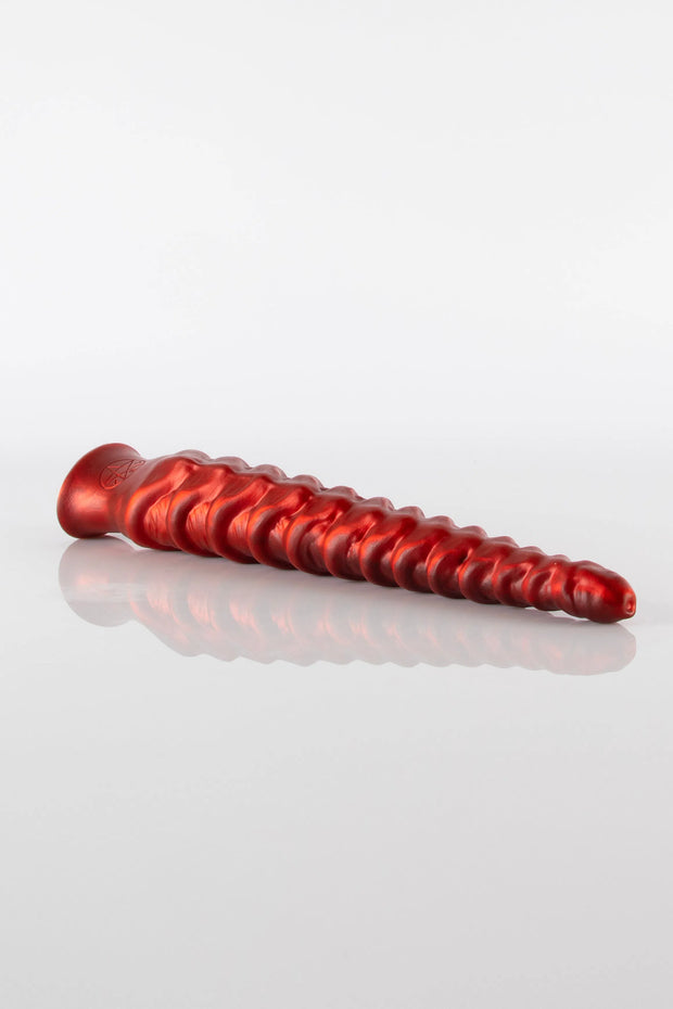 A product photo of a tentacle dildo by Twisted Beast.