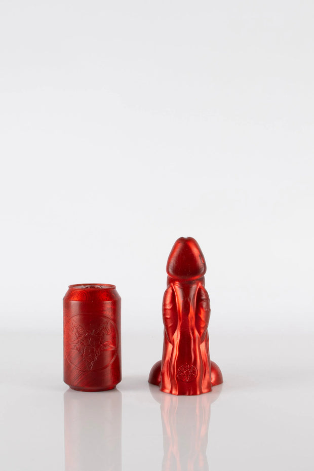 A small red bull dildo.