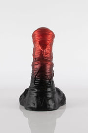 A product photo of a centaur dildo from behind.