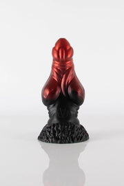 A product photo of a fox dildo from the front.